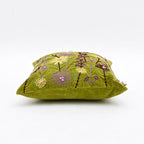 Velvet Cotton Cushion- Sea Green- 45x45 cm