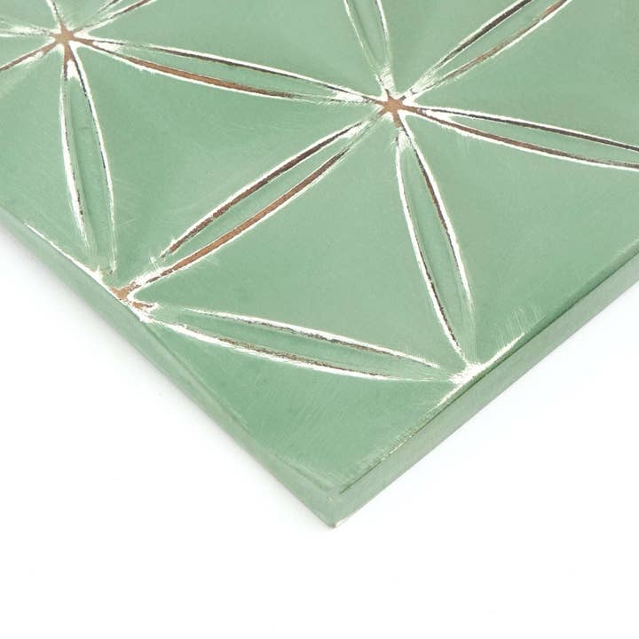 Diamond Geometric 3D Wall Panel, Modern Accent Decor