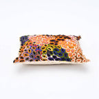 Printed Cotton Lumbar Cushion-  Abstract Design- 40x60 cm