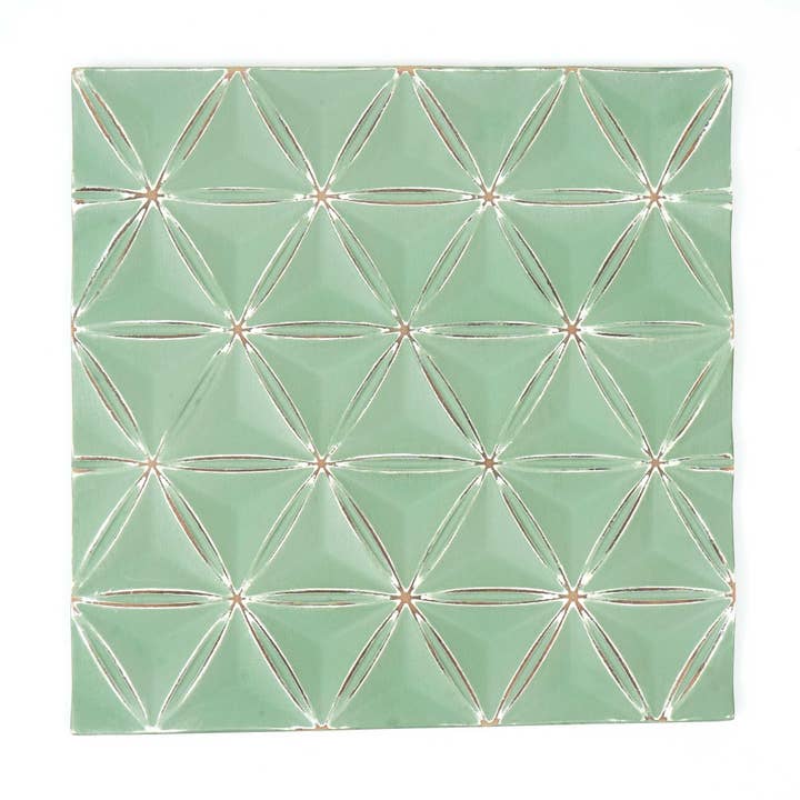 Diamond Geometric 3D Wall Panel, Modern Accent Decor