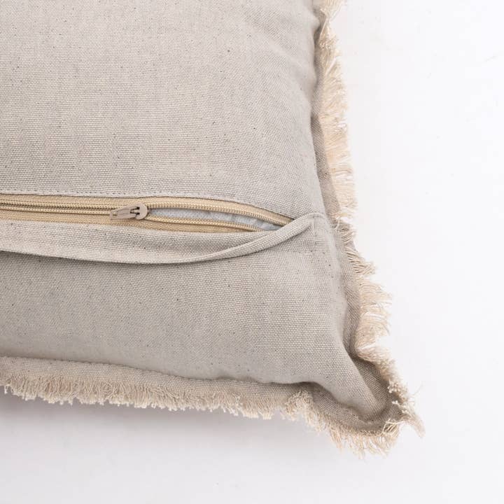 Embroidered Cotton Cushion- Alina Rabbit Design- 45x45 cm