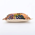 Printed Cotton Lumbar Cushion-  Abstract Design- 40x60 cm