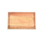 Wooden Cutting Board with Juice Groove, Food-Safe