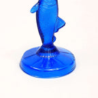 Fish Candle Holder in Royal Blue, Coastal Decor