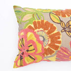 Cotton Lumbar Cushion- Elegant Honeydew- 40x60 cm