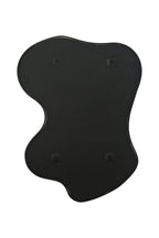 Freeform Wave Wall Mirror | Black Metal Frame 192cm