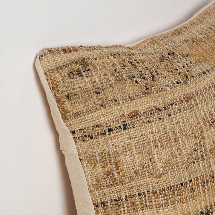 Natural Jute Woven Cushion with Filler 60x60cm