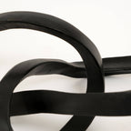 Modern Interlocking Aluminium Sculpture | Tabletop Decor