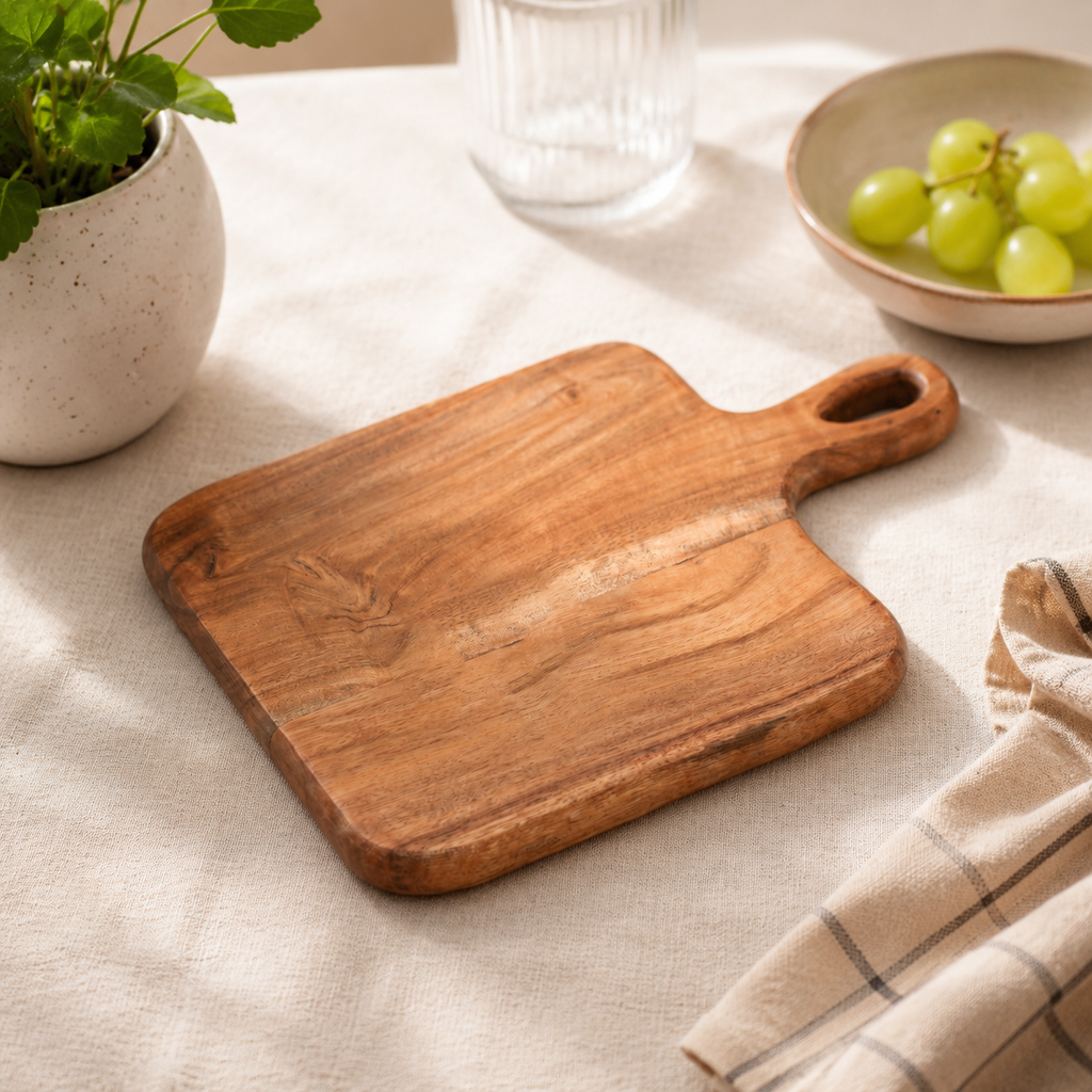 Artisan Grain Acacia Wood Chopping Board 22x32cm
