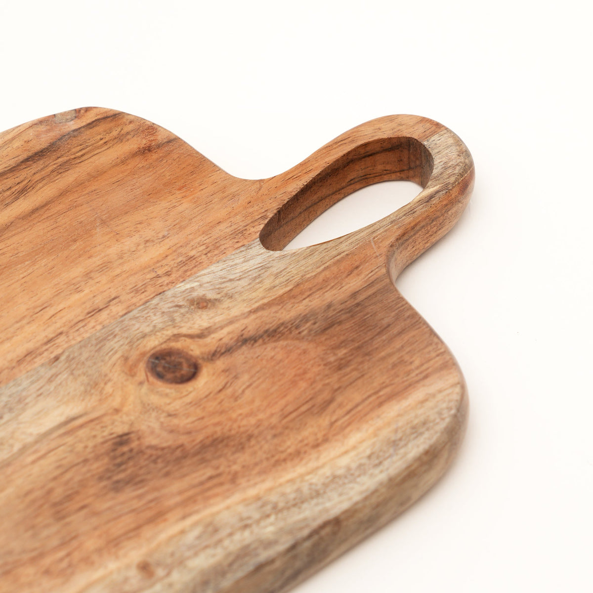 Loop Grid Acacia Wood Chopping Board 20x40cm