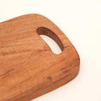 Acacia Wood Serving & Chopping Board with Grip Handle
