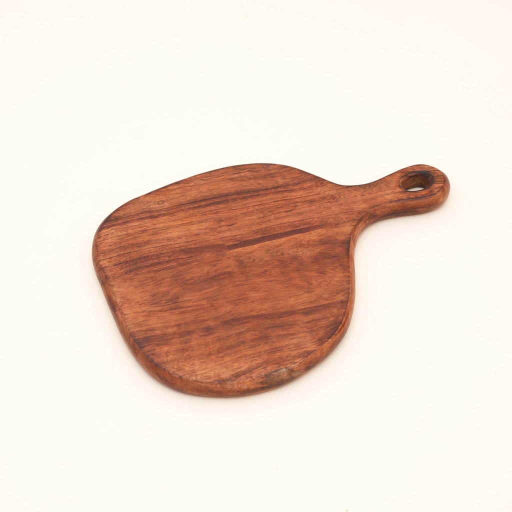 Rustic Loop Acacia Wood Chopping Board 22x32cm