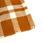 Gold Checker Polyester Placemat for Elegant Dining