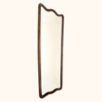 Soft Wave Full Length Mango Wood Mirror 80x180cm