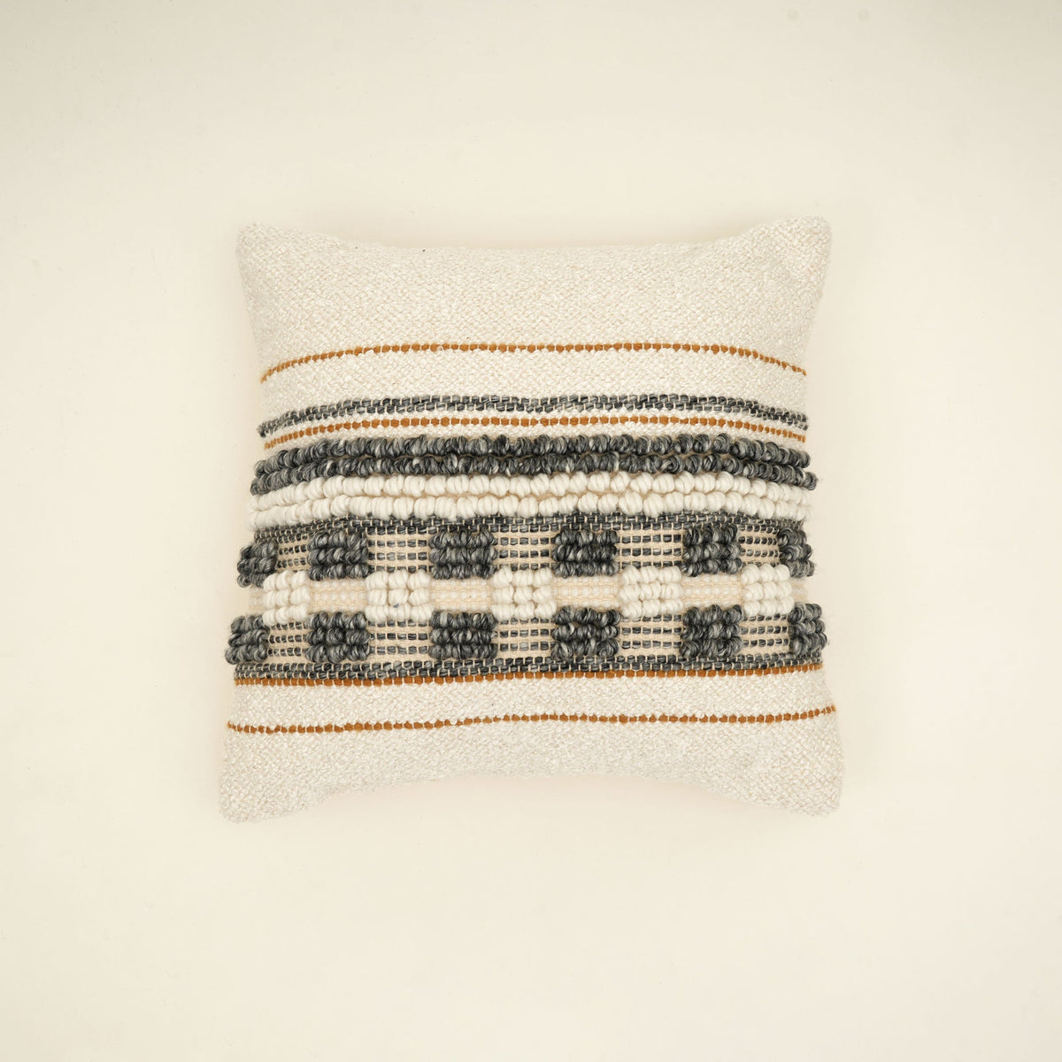 Colourful Multi Handwoven Cushion Cover, Handmade