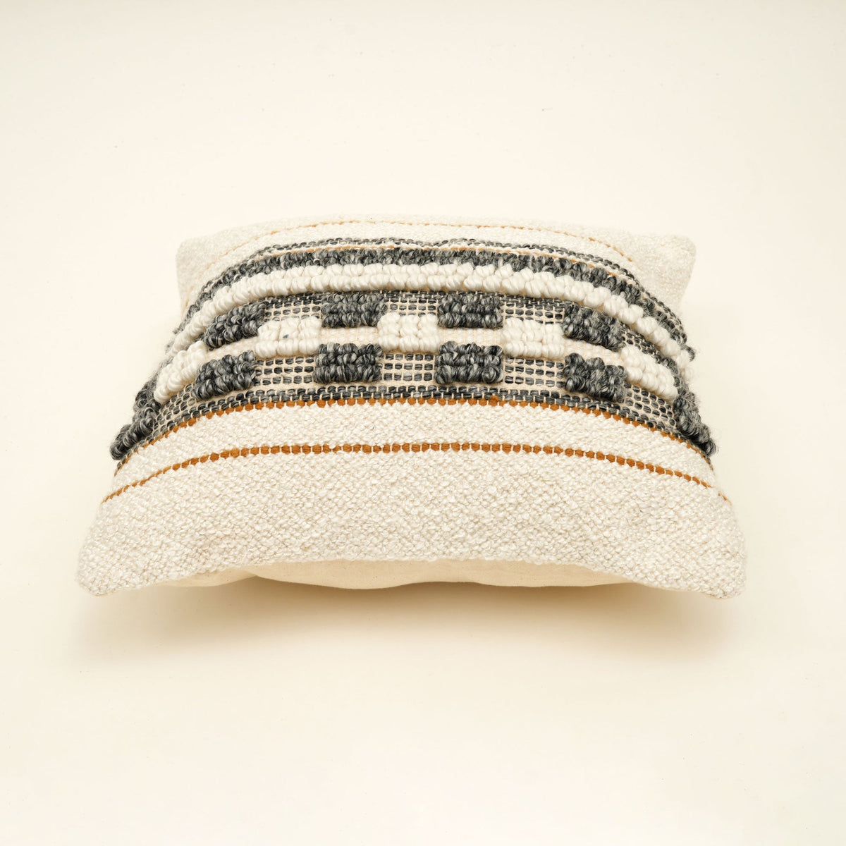 Colourful Multi Handwoven Cushion Cover, Handmade