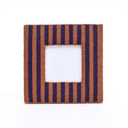 Royal Plum & Cocoa Beaded Photo Frame 4x4 Inch