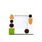 Abstract Geometric Resin Photo Frame 4x4 Inch