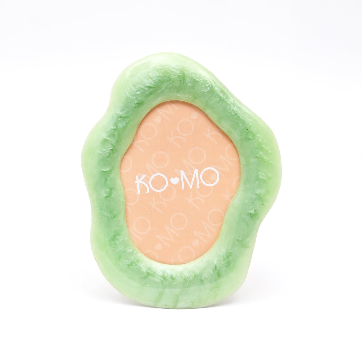 Green Organic Shape Resin Photo Frame 5x7 Inch