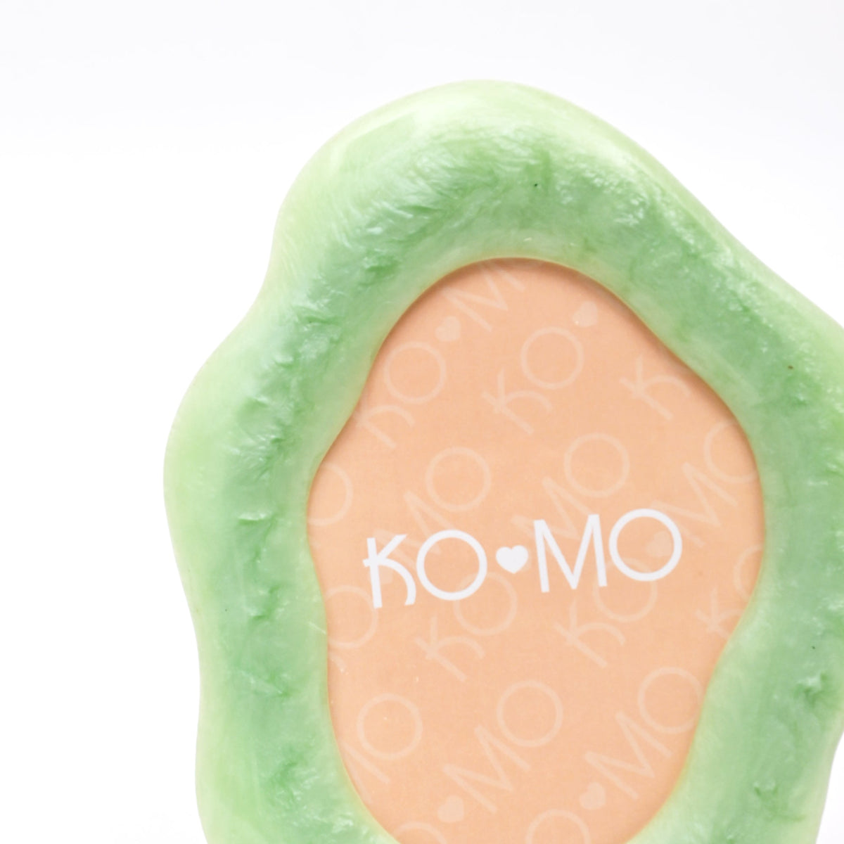 Green Organic Shape Resin Photo Frame 5x7 Inch