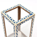 Moroccan Metal Lantern Candle Holder, Boho Decor
