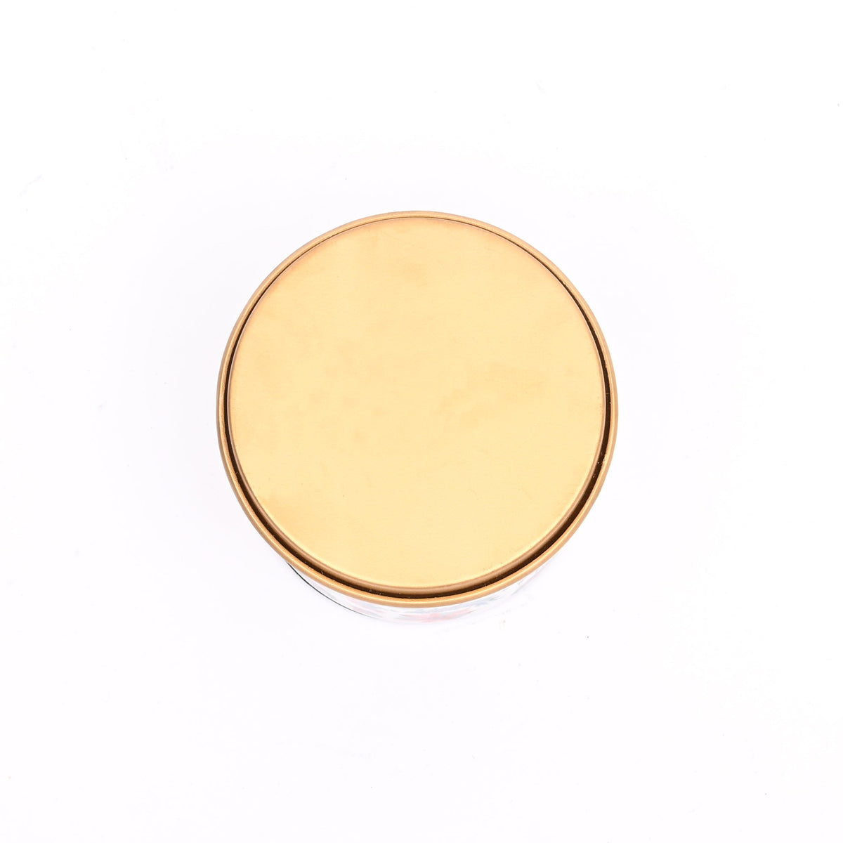 Small Round Enamel Storage Box with Lid