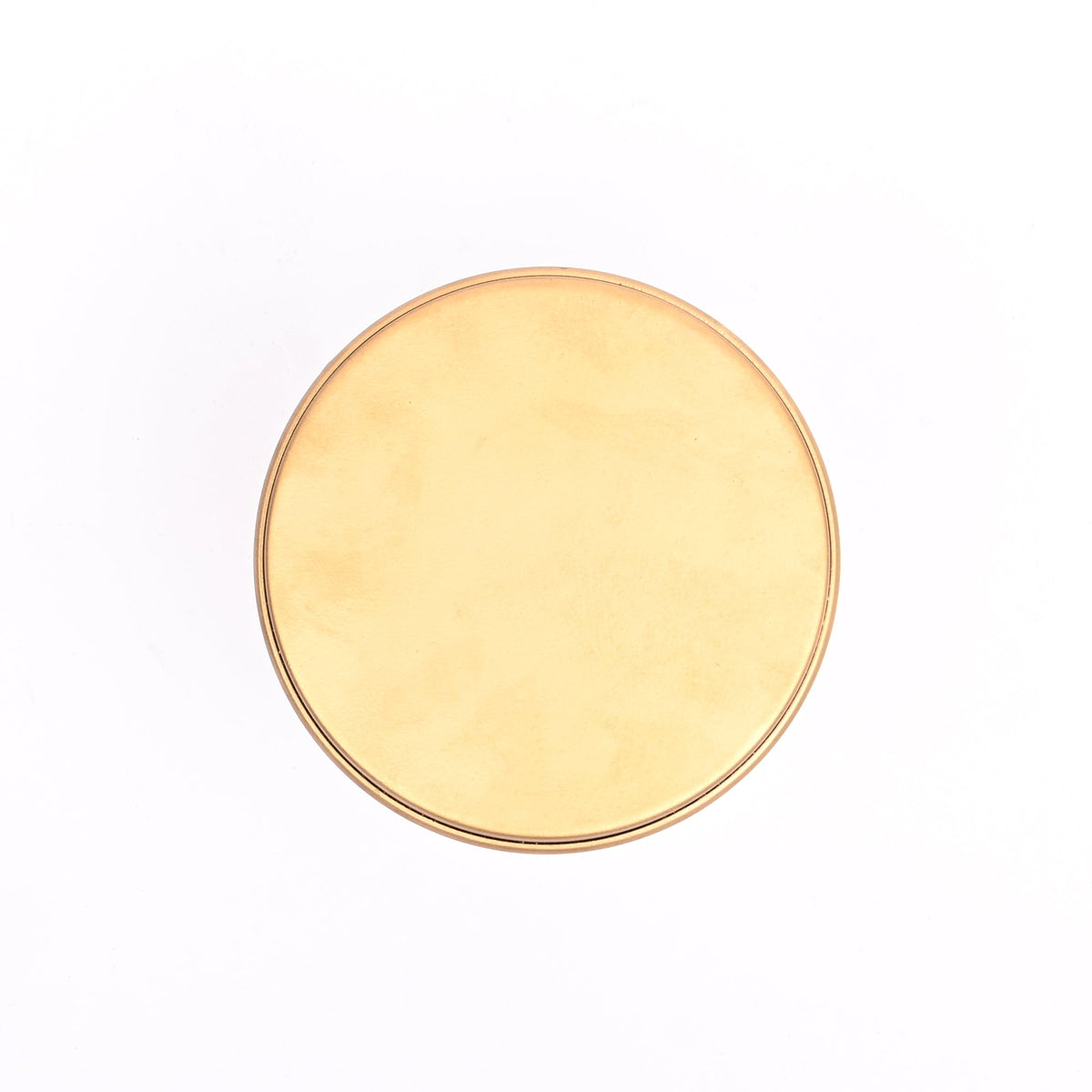 Large Round Enamel Storage Box with Lid