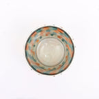 Round Mosaic Glass Votive Tealight Candle Holder
