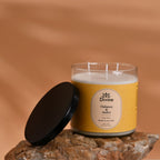 Oakmoss & Amber Triple Wick Glass Candle