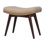 Handcrafted Solid Mango Wood Bench – Honey Caramel Finish, Nordic Legs