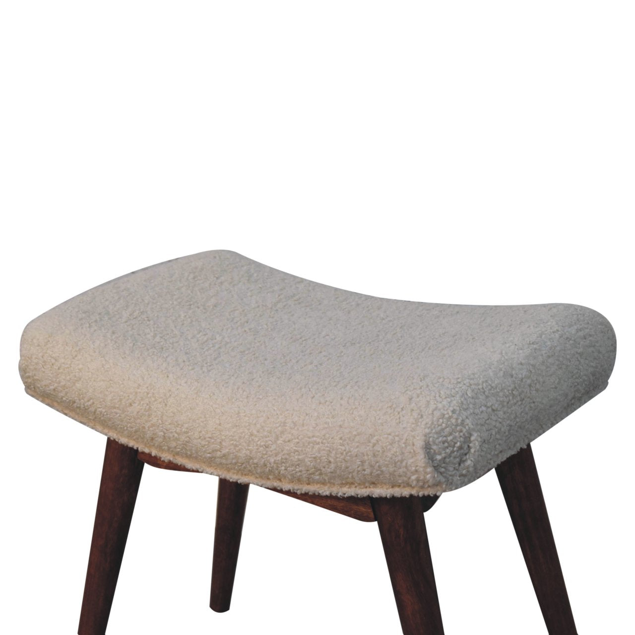 Handcrafted Solid Mango Wood Bench – Honey Caramel Finish, Nordic Legs