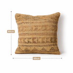 Natural Jute Woven Cushion with Filler 60x60cm
