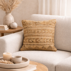 Natural Jute Woven Cushion with Filler 60x60cm