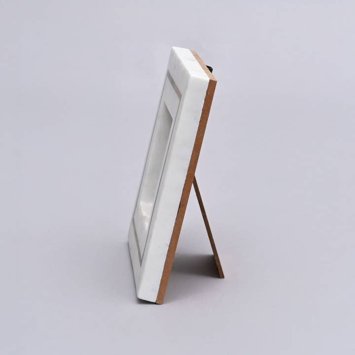 Rivendell Marble Picture Frame 4x4 Inch, Square