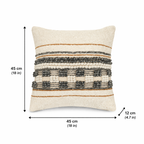 Colourful Multi Handwoven Cushion Cover, Handmade
