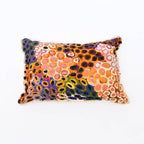Printed Cotton Lumbar Cushion-  Abstract Design- 40x60 cm