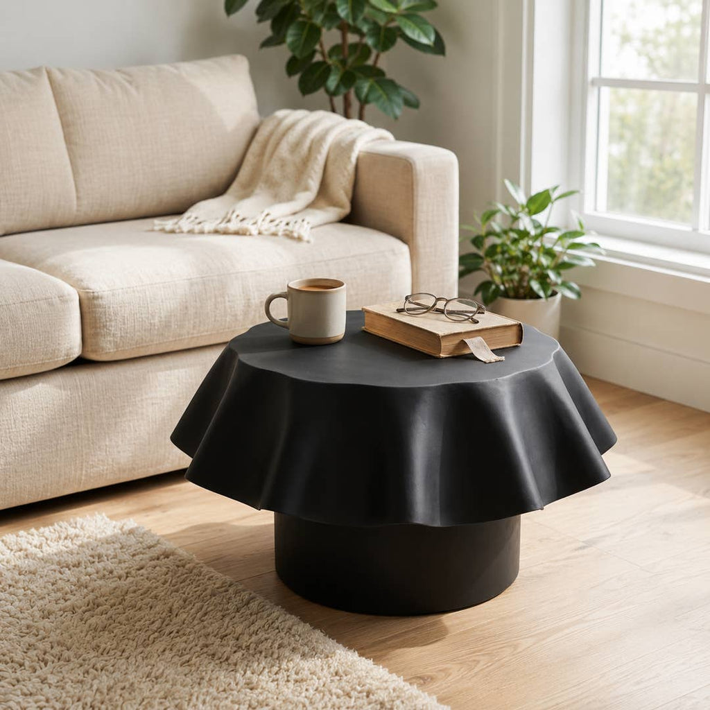 Noir Aluminium Tabletop Stand – Black Powder Coat