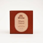 Mahogany & Teakwood Triple Wick Glass Candle