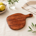 Rustic Loop Acacia Wood Chopping Board 22x32cm