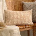 BloomAura Decorative Printed Cushion 50x30cm